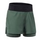 thumbnail image 2 of Pantalones cortos de ciclismo Pantalones cortos para correr 2 en 1 para hombre pantalones cortos atléticos de cintura alta pantalones cortos deportivos pantalones cortos de entrenamiento con bolsillos Arsuxeo Pantalones cortos de ciclismo, 2 of 7