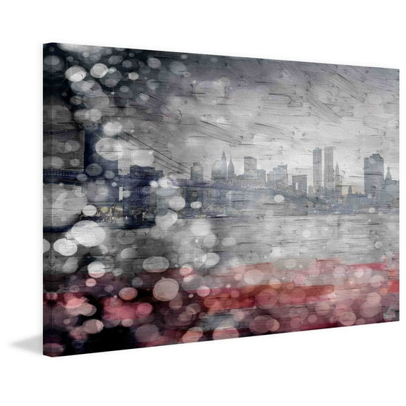 Parvez Taj "NYC Storm" Print on Canvas