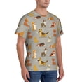 thumbnail image 5 of Rocae Cute Dog for Men's Moisture-Wicking Crew Tee - T-Shirt for Sports, Outdoor Activities, and Casual WearXX-Large, 5 of 9