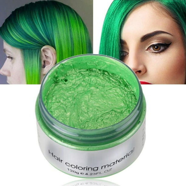 Unisex DIY Styling Hair Color Wax Mud Dye Cream Washable Temporary