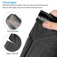 thumbnail image 4 of Small Trash Bags Waste Basket Liners for Kitchen Office Bathroom Bedroom Black, 4 of 5