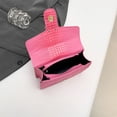 thumbnail image 2 of Bolso Hombro Mujer PU Solapa para Viajes Al Aire Libre () Rosa, 2 of 8