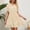 *Khaki, variant on ClodeEU Women's Summer V Neck Short Sleeve Ruffle Tiered Mini Dress, Loose Fit Casual Flowy Sundress Black,Women's Plus L