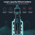 thumbnail image 5 of Destornillador Eléctrico Inalámbrico de 3,6 V, Herramienta Eléctrica de Precisión con Torsión y Puntas para Destornillador con Linterna y de Carga, 5 of 5