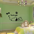 thumbnail image 3 of Pegatina de pared con diseño de cachorro de perro estereoscópico en 3D, para habitación de niños, mesita de noche, decorativa, 3 of 4