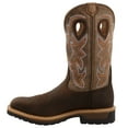 thumbnail image 3 of Twisted X Boots Mens Alloy Toe Lite Western Work Boot Brown 8.5 D, 3 of 5