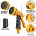 thumbnail image 3 of Pistola rociadora de tubo de manguera de jardín, boquilla de manguera de 10 patrones ajustables, pistola rociadora de manguera de agua antideslizante de alta presión oso de fresa Hogar, 3 of 5