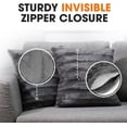 thumbnail image 5 of Faux Fur Throw Pillows - Decorative Pillows for Couch, Bed Throw Pillows, Grey Accent Pillows for Bedroom or Living Room Aesthetic, Set of 2 Furry Throw Pillows, 20" x 20", 5 of 6