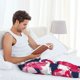 thumbnail image 5 of Fotbe Pink Flamingos Pantalones de Pijama para Hombre, Pantalones de Dormir, Pantalones de Casa con Cintura Ajustable y Bolsillos-Large, 5 of 6