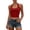 Red, variant on Tank Tops Women Women's Built In Bra Backless Slim Fit Camisole Tank Womens Camisole Black One Size