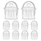thumbnail image 1 of 12 tapones antipolvo transparentes para puerto de carga de teléfono móvil tipo C. Fáciles de insertar y quitar., 1 of 7