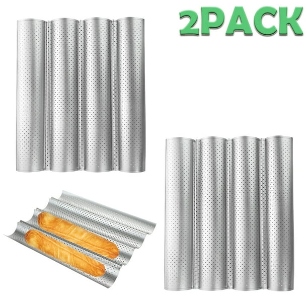 Baguette Pans Nonstick French Bread Baking French & Italian Bread Trays