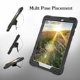 thumbnail image 3 of XYX Case for Samsung Galaxy Tab S2 9.7 inch SM-T810/SM-T815 with 360 Degree Rotating, Hand Strap, Shoulder Strap, Black, 3 of 7