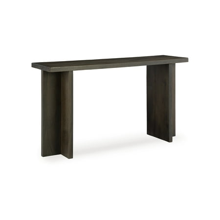 Signature Design by Ashley Jalenry Solid Wood Console Sofa Table Grayish Brown