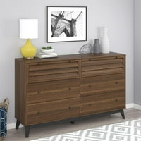 Ameriwood Home Vaughn 6 Drawer Dresser, Multiple Colors