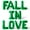 Green, variant on Letter Balloons - FALL IN LOVE 16" Inch Alphabet Letters Foil Mylar Balloon Fall Engagement Party Banner (Gold)