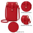 thumbnail image 3 of Bolsos cruzados pequeños para mujer, cartera para teléfono móvil con bolsillo para teléfono, 3 of 5