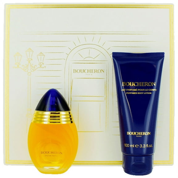 Boucheron For Women SET: Eau De Parfum 1.7oz   Body Lotion 3.3oz