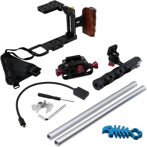 Pro Cinéma Sharkcage pour Sony 7II-Series Caméra, Noir