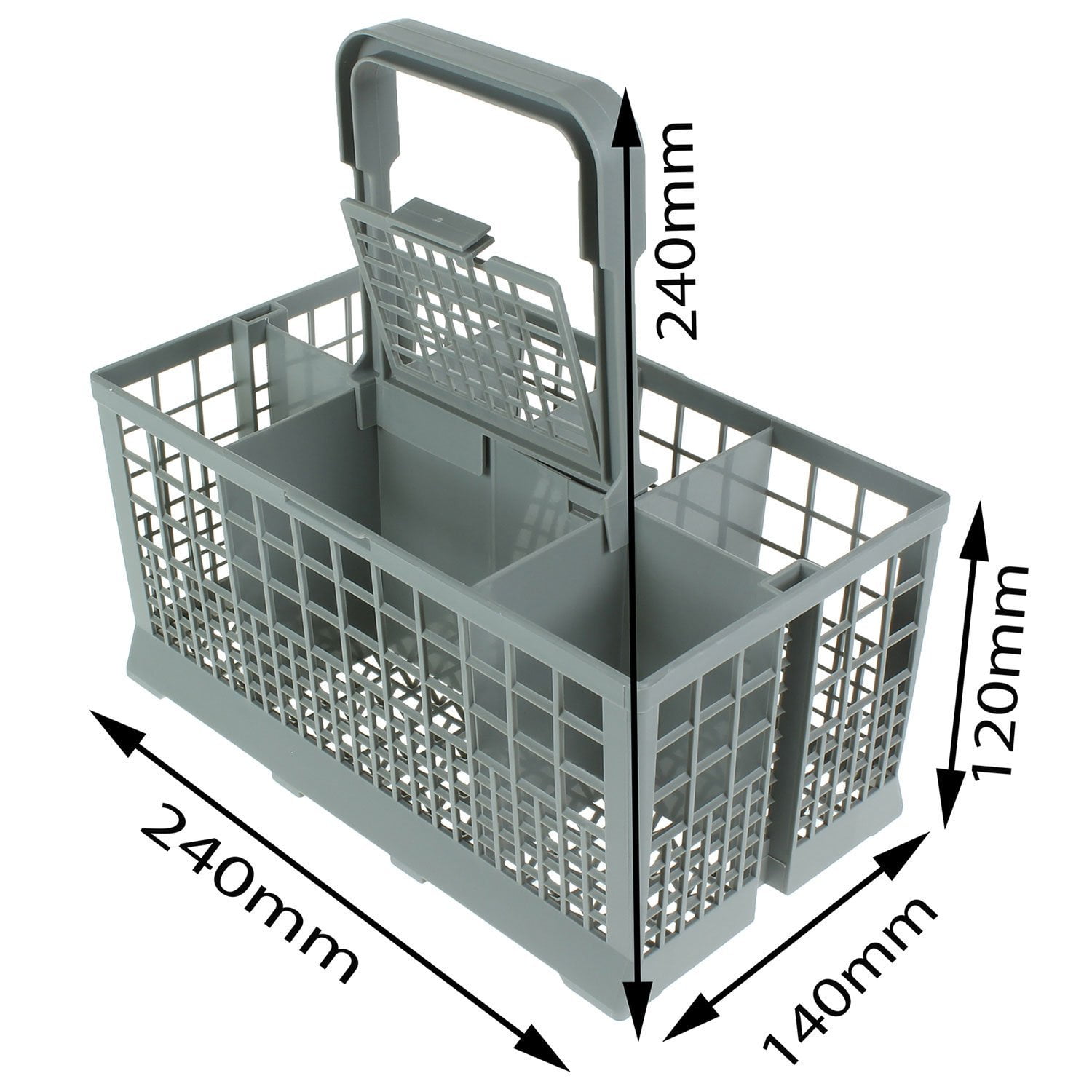 whirlpool cutlery basket