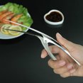 thumbnail image 2 of Herramientas prácticas para pelar camarones, peladores curvos de gambas de acero inoxidable, 2 uds., 2 of 8