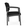 thumbnail image 4 of Fauteuil d'Appoint Surdimensionné en Acier Lenox pour Réception / Acier Charbon / Noir, 4 of 5