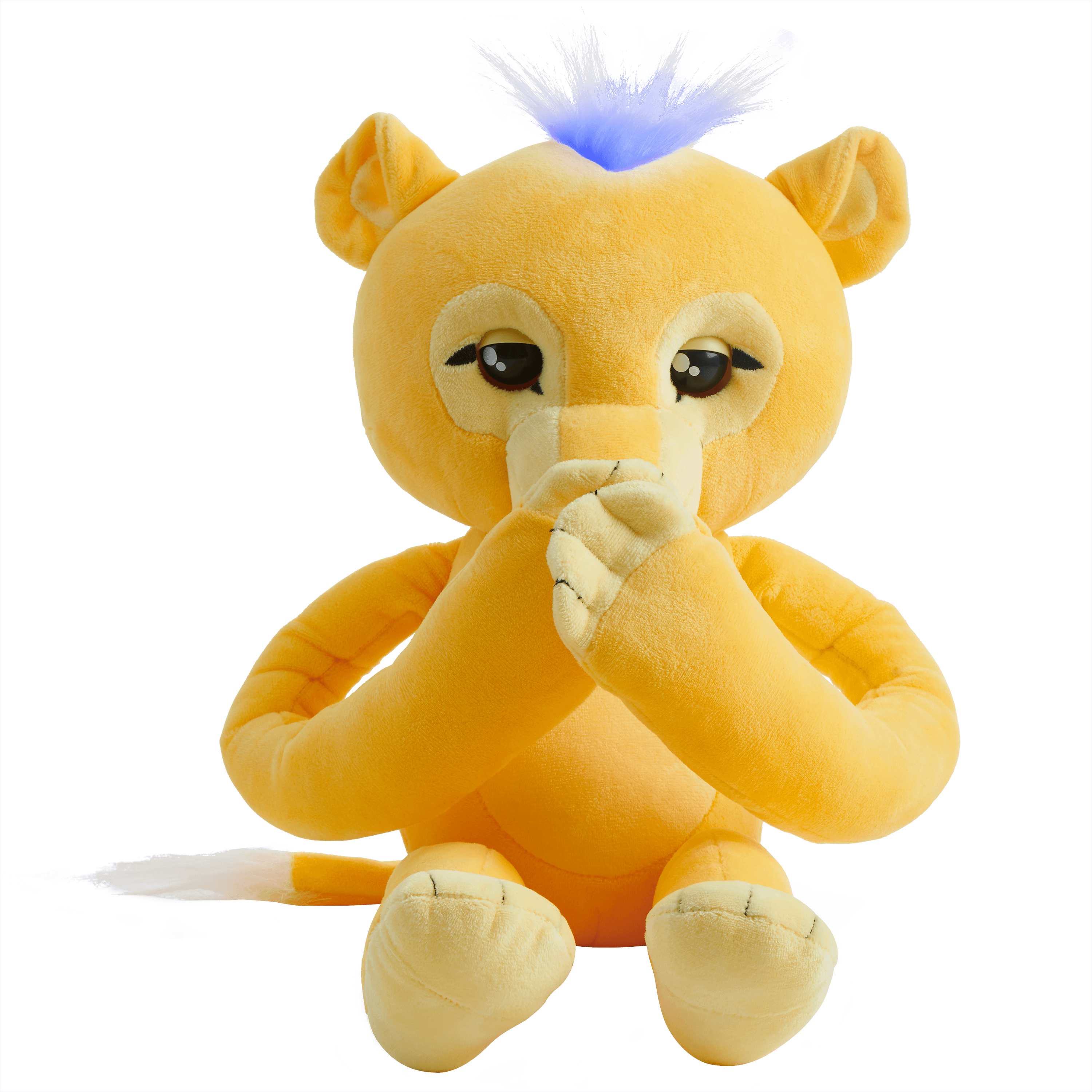 WowWee Fingerlings Hugs - Sam (Yellow) - Interactive Plush Lion - image 3 of 8