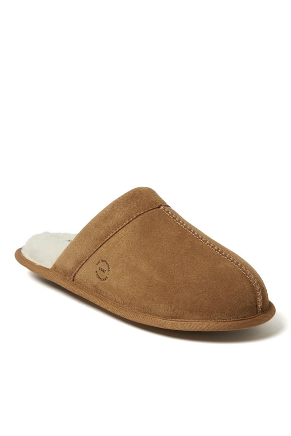 Men's Kirk Genuine Suede Scuff House Slipper