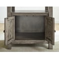 thumbnail image 5 of Steve Silver Grayson White Marble and Driftwood Counter Height Dining Table, 5 of 7