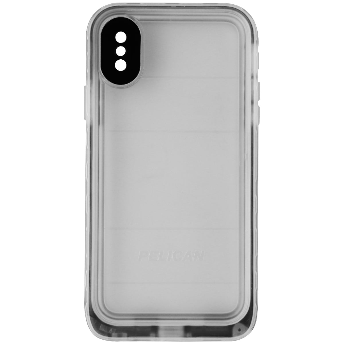 Pelican Marine Series Waterproof Case for Apple iPhone X 10 - Clear / Frost