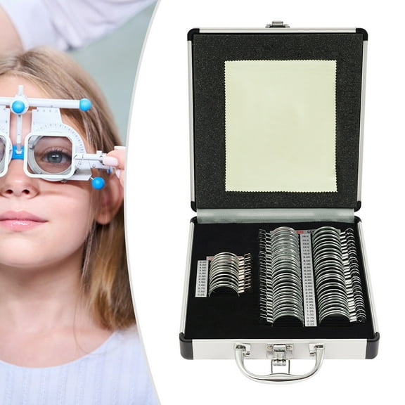 Trial Lens Set, 68 PCS Trial Lens Set with Storage Case, Optical Trial Lens Set