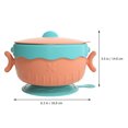 thumbnail image 2 of 1Pc Baby Suction Bowl Baby Feeding Bowl Detachable Insulation Bowl Tableware, 2 of 9