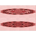 thumbnail image 1 of Ahgly Company Indoor Rectangle Patterned Grapefruit Red Area Rugs, 5' x 7', 1 of 6