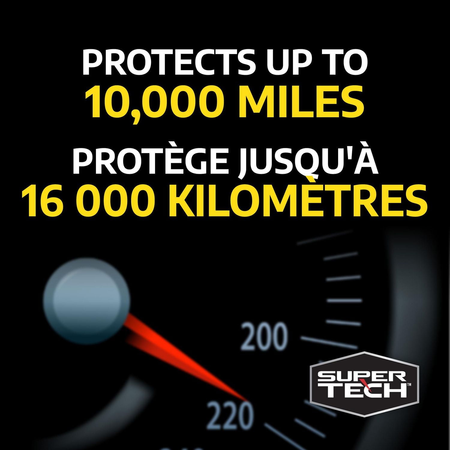 Huile moteur entièrement synthétique 10w-30 Super Tech 5 litres