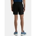 thumbnail image 3 of Athletic Works Men's and Big Men's Nylon Stretch Shorts, 6" Inseam, Sizes S-3XL, 3 of 5
