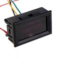 thumbnail image 3 of Fuel Level Gauge Indicator 12V Universal Motorcycle Car Oil Scale Meter LED Oil Fuel Level Gauge In, 3 of 5