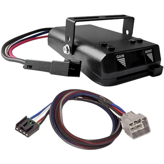 Rizz-Man Manufacturing 8507111 Timed Electric Brake Controller with Wiring Harness, Compatible with RAM 1500, 2500, 3500