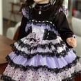thumbnail image 3 of Sanrio Kuromi vestido Lolita primavera y otoño chico chica Cos accesorios lindo dibujos animados fiesta de cumpleaños juego de rol chico vestido regalo, 3 of 5