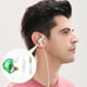 thumbnail image 3 of Matsuzay Auriculares HIFI de 3,5 mm Auriculares Auriculares Estéreo Auriculares con sonido Púrpura Teléfono y Comunicación Verde, 3 of 6