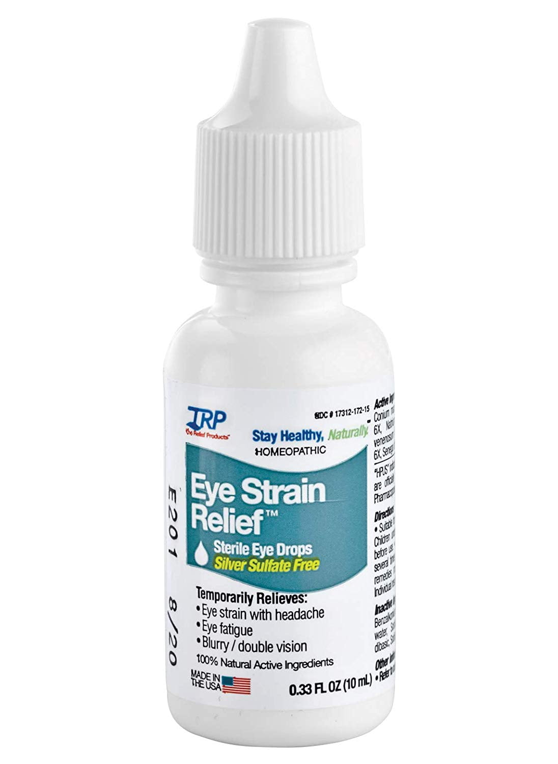 3 Pack The Relief Products Eye Strain Relief Eye Drops 0.33 OZ