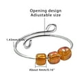 thumbnail image 4 of Sentmoon Bagues pour Femmes Bagues pour Femmes Bague Femme Perle d'Anxiété Bobine Rotation Bande Fidget Réglable Spinner Bijou Cadeau, 4 of 9