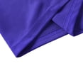 thumbnail image 6 of Mens Polo Shirts Short Sleeve Dual Tipped Collar T-Shirt Cotton Pique Buttons Classic Fit Casual Golf Shirts Royal Blue 3XL, 6 of 9