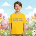 thumbnail image 4 of Gunia Easter Shirts For Boys Girls Kids Graphic Short Sleeve T Shirts Casual Comfortable Tee Holiday Outdoor Play Tops 1-13 Years, 4 of 6