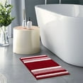 thumbnail image 2 of Mainstays Performance Foam Noodle Bath Rug, 17" x 24", Red, 2 of 9