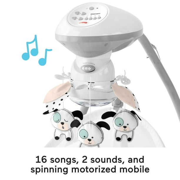 Fisher price baby swing puppy cheap