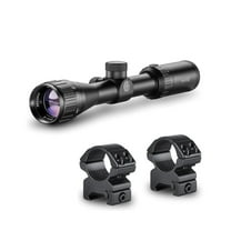 HAWKE Vantage IR 3-9x40 Rimfire .22 Riflescope w/ Match Mount 1in Medium Weaver Scope Rings