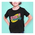 thumbnail image 3 of Playera Bob Esponja Fan Army Talla 8 manga corta estampado Gary negra, 3 of 4