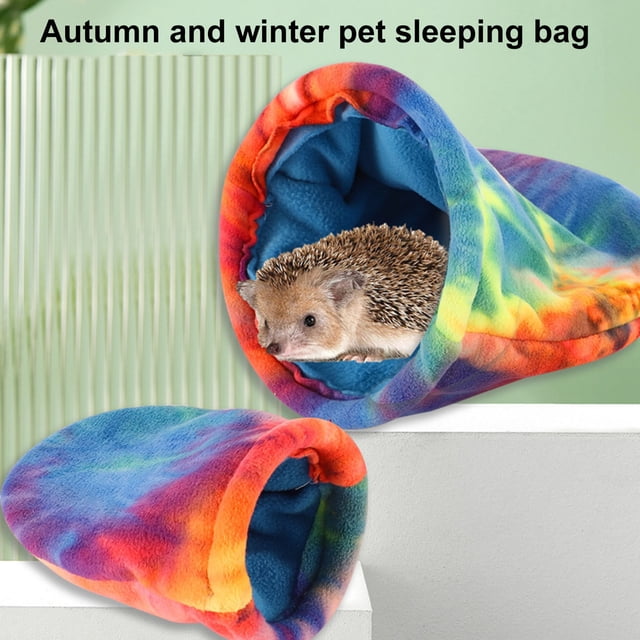 CBFFDC Mignon Nid de Hamster Confortable Hamster Endormi Design Épaissi Polyvalent Peluche Automne Hiver