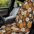 thumbnail image 4 of XYZCANDO Vintage Florals Car Seat Towel Cover Soft for Gym Beach Hiking, Stain Resistant Non-Slip Seat Covers Sweatproof, 4 of 11
