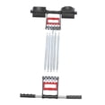thumbnail image 4 of OULII 1Set Spring Steel Black Foot Sit Up Pedal Rally Muscles Strengthen Exerciser Grip Trainers For, 4 of 8